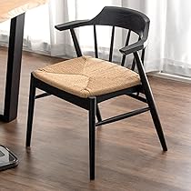 Amazon｜タンスのゲン ダイニングチェア 単品 ペーパーコード