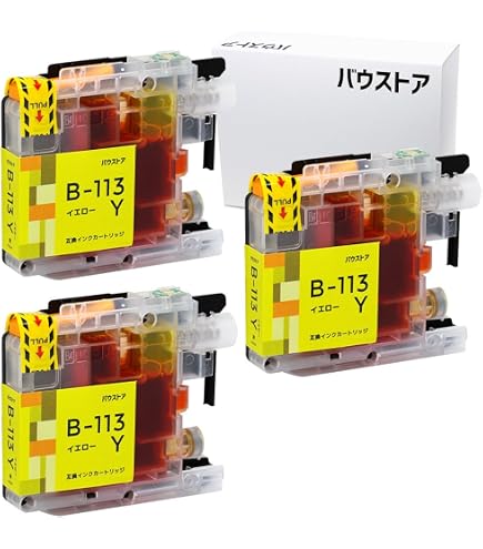 Amazon.co.jp: ブラザー用 互換インクカートリッジ LC113 （B-113
