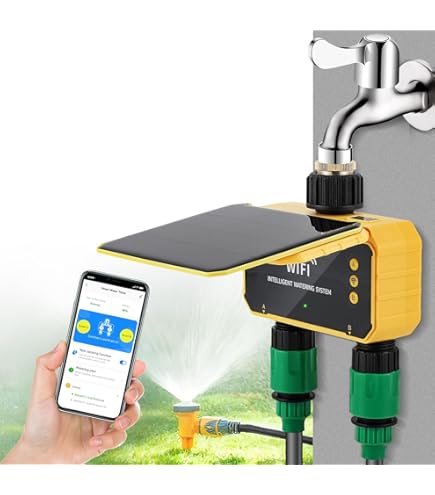 Amazon | グローベン 自動散水システム電池式簡易コントローラ