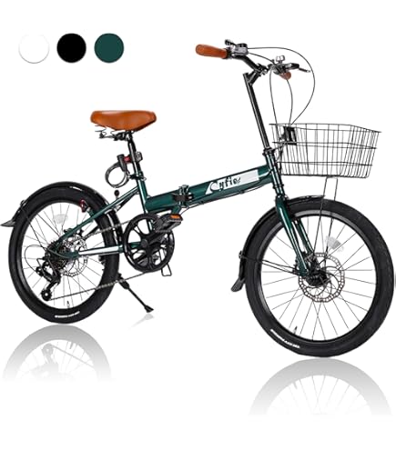 Amazon | CYFIE 折りたたみ自転車 20インチ ミニベロ シマノ7段