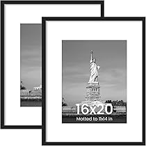 Amazon.co.jp: ENJOYBASICS 16 x 20インチ 写真用フレーム ブラック 