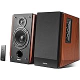 Edifier R1700BT Bluetooth アクティブ スピーカーアンプ内蔵ブックシェルフスピーカー2.0 ステレオスタジオモニタースピーカー 木製クラシックデザイン66W RMS AUX RCA