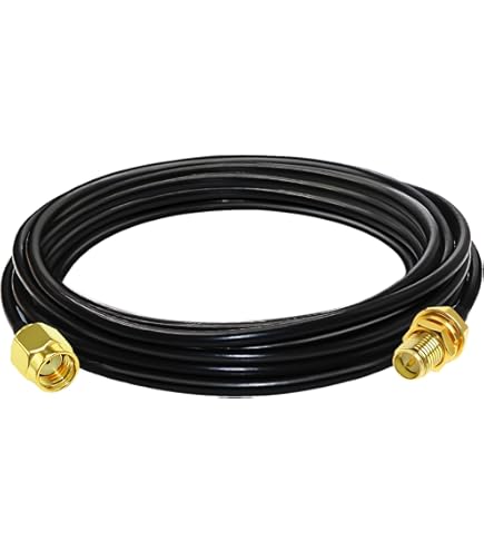 Amazon | Premiertek 低損失 0.5㎝厚 RG58/U 無線LAN 50Ω 通信用 屋外