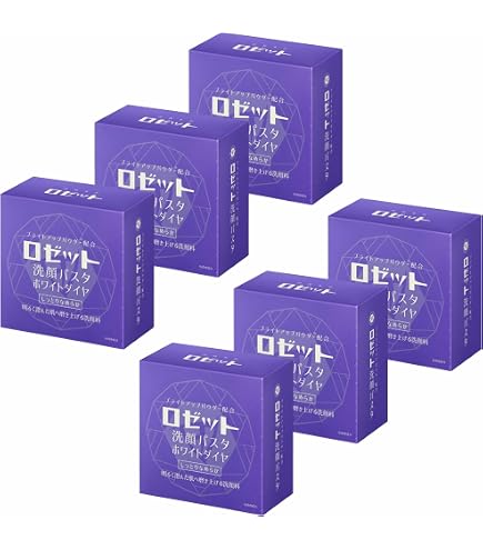 Amazon | 洗顔パスタ ホワイトダイヤ 90g | ロゼット | 洗顔フォーム 通販