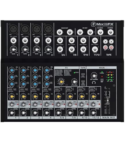 Amazon | (Mix5) - Mackie Mix Series Mix5 5-Channel Mixer | DJ