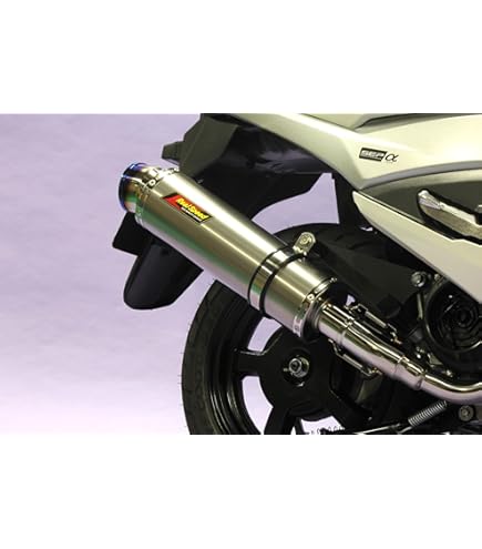 Amazon | HMS バーグマンストリート125EX バイクマフラー 8BJ-EA23M