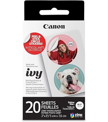 Amazon | Canon(キャノン) Zink フォトペーパーパック | フォト用紙