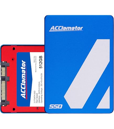 Amazon | HIDISC 内蔵型 SSD 512GB 高速化 静音 2.5inch SATA