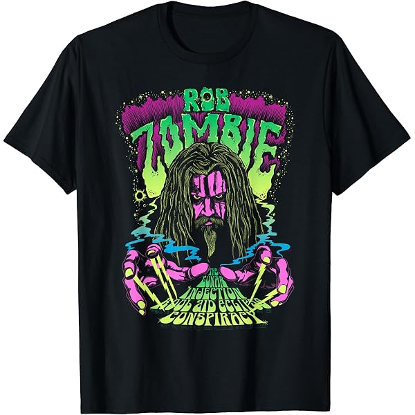Amazon | Rob Zombie Dragula Tシャツ | Tシャツ・カットソー 通販