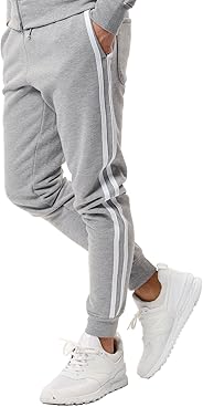 JIGGYS SHOP スウェットパンツ メンズ ジョガーパンツ ジャージ スリム 細身 無地 サイドライン 迷彩