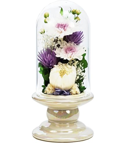 仏壇お盆 プリザーブドフラワー 仏 花 菊 白 Amazon プリザーブド