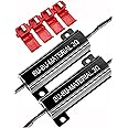 ぶーぶーマテリアル ハイフラ抵抗器 ハイフラ防止 ウインカーリレー LED 12V 3Ω 2個セット