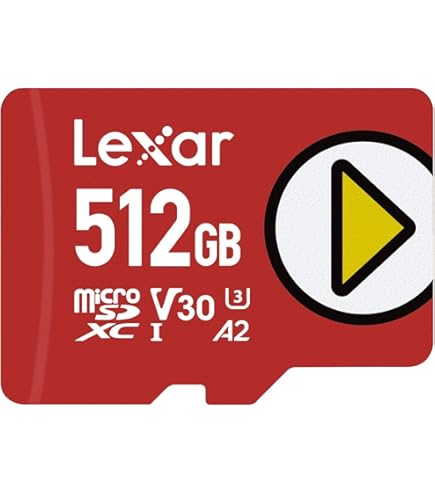 Amazon | Lexar 100MB/s 633x MicroSDXC 512GB with adapter UHS