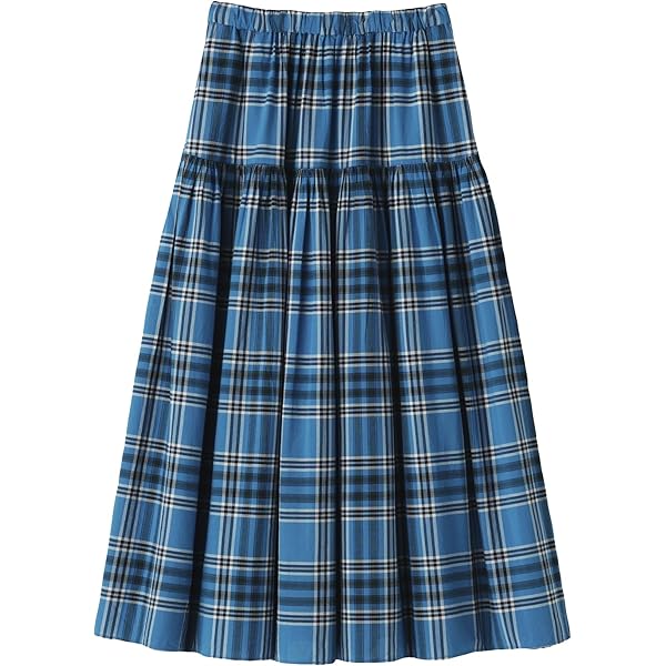 Amazon.co.jp: 無印良品 婦人 マドラスチェックフレアスカート