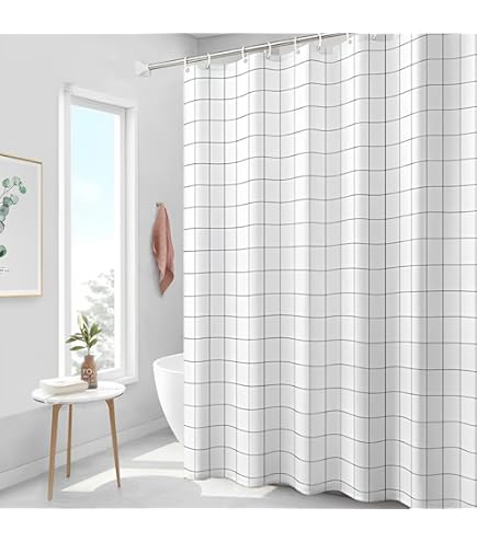 Amazon｜Marimekko - シャワーカーテン、軽量コットンバスルーム