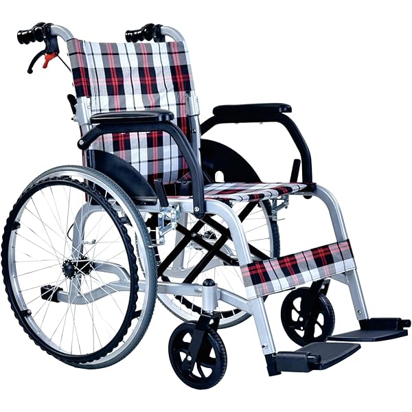 Amazon | 日進医療器 アルミ製 介助用車いす 背折れ 介助ブレーキ付き