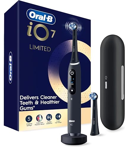 Electric Toothbrush, Oral-B Pro 7000 SmartSeries Black Electronic
