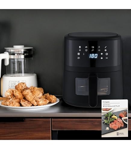 Amazon.co.jp: 【油にはもう、頼らない。】 電気フライヤー 4.5L