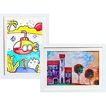 Amazon.co.jp: Hamth9 アートフレーム 子供の絵 保管 A4 サイズ