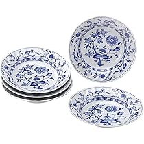 ブルーダニューブ スープ皿 (カレー パスタ等)５枚セット ブルーダニューブ、スープ、カレー、パスタ 皿 5枚セット 美品