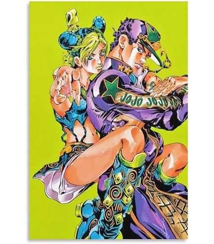 Amazon.co.jp: ジョジョの奇妙な冒険 1 壁飾り キャンバス 印刷