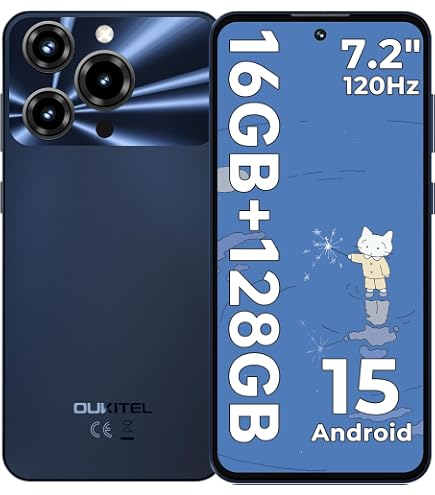 Amazon | OUKITEL C68 PLUS 本体 SIMフリー スマートフォン 7.2インチ