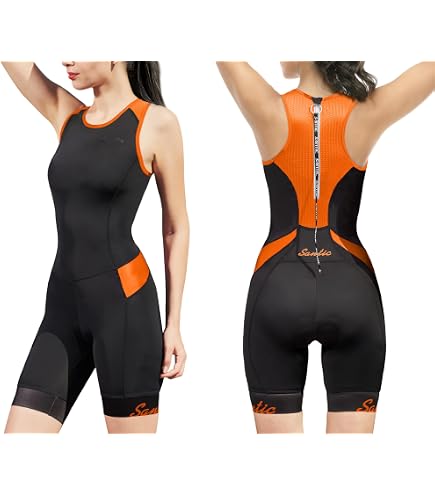 Amazon | Santic レディース トライアスロンスーツ ワンピース