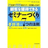 21年間で2600回セミナーを実施した私の「顧客を獲得できるセミナーづくり」7つの法則