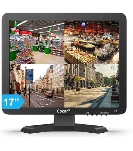 Cocar モニター 19インチディスプレイ モニター Amazon | Cocar 19インチ モニター 1600×900 液晶ディスプレイ CCTV