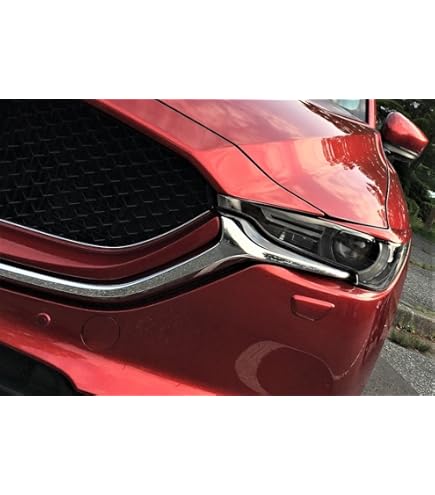 ジェットブラックマイカ 】 CX-5 KE 系 塗装済み アイライン ABS製