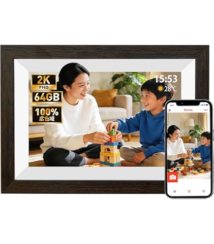 Amazon.co.jp: Nixplay スマートデジタル写真フレーム I 10.1インチ I