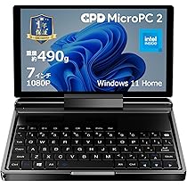S*）様 GPD MicroPC 2 16GB/512GB GPD MicroPC 2- Handheld Industry Laptop 7 Inches 1080P Display