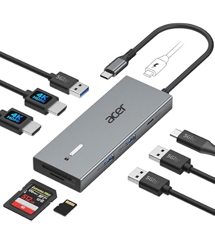 Dell Laptop Extension Adapter USB 3.1 Type-C Connection (HDMI/DP