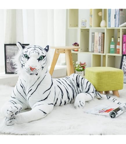 Amazon.co.jp: MILEE 虎/ホワイトタイガーぬいぐるみ WhiteTiger Plush