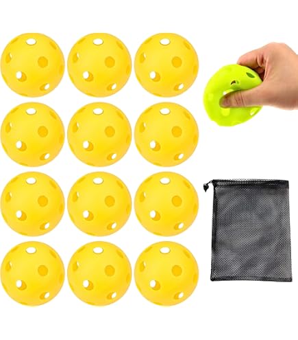 Amazon | Charmoon 野球 バッティング 練習用 穴あきボール 72mm 硬め 