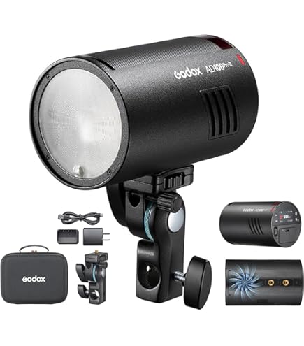 Amazon | GODOX AD-E フラッシュスピードライトホルダー 上部に1/4