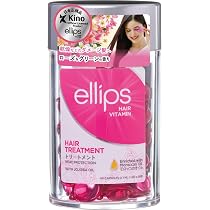 Amazon | 【正規品】ellips（エリップス）ヘアオイル (ピンク／ローズ