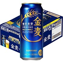 Amazon.co.jp: 金麦 500ml 24本 [6缶×4]【10月より金麦(発泡酒②)の