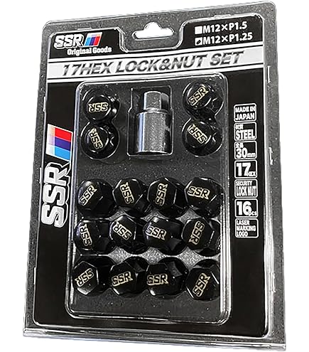 Amazon | SSR(エスエスアール) 17HEX ロック&ナットセット (5H用) M12