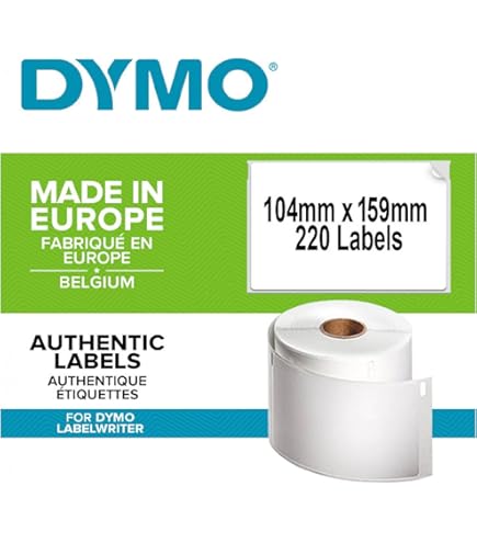10 Compatible Rolls 99014 S0722430 54mm X 101mm Address Labels For 1 thumbnail image