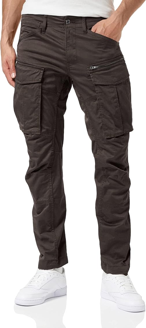 Rovic Zip 3D Straight Tapered Trousers 