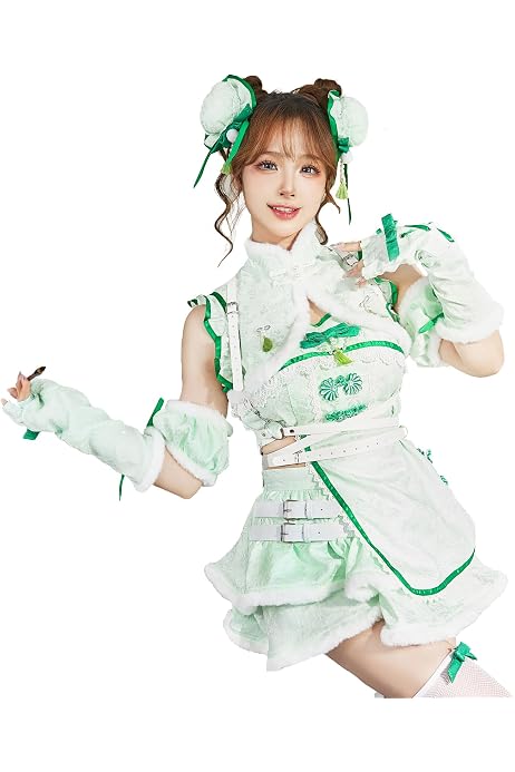 Amazon.co.jp: [Malymoon] 伊織もえ キャット チャイナ チャイナドレス 