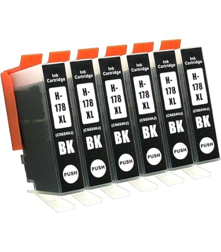 Amazon.co.jp: 【SEASKY】HP178XL フォトブラック 黒 増量タイプ 染料