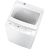 COMFEE' 上面 洗濯機 7kg 全自動 風乾燥 1-3人用 一人暮らし 予約洗濯 スピードコース ステンレス槽 ガラスドア CAC06W70U/EWW-JP