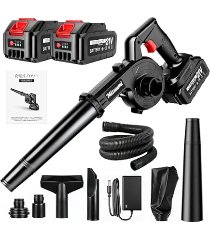 Amazon.co.jp: 2in1 洗車 ブロワー (送風・吸引) 充電式 21v マキタ