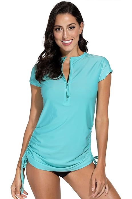 half shirt bathing suit