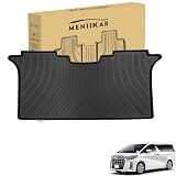 「MENIIKAR」トヨタALPHARD アルファード30系/ヴェルファイア7,8専用のフロアマット。3Dカーマットが防水・防滑・防汚でTPE素材製。ALPHARD アルファード30系/ヴェルファイア7,8に最適化されたカスタム設計。(2列目フロアマット)