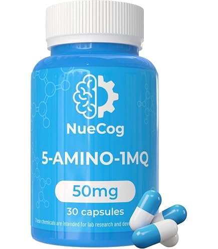NueCog, 5-Amino-1MQ, 50mg per capsule, 30 capsules, CAS 65735-60-6 Health, Household & Personal Care