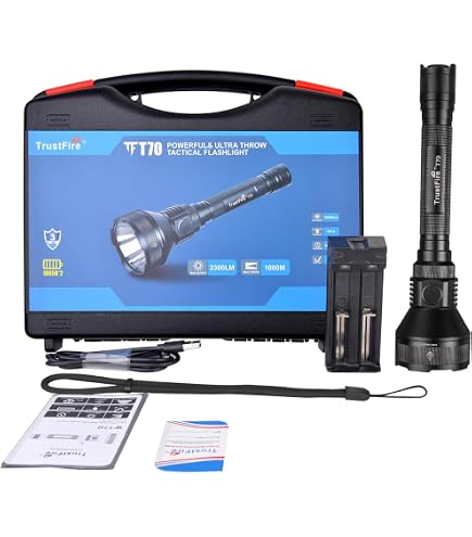 Amazon | TrustFire TR-J18 【8000ルーメン】 7コア （XM-L T6