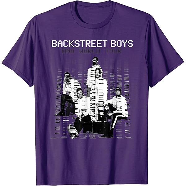 Amazon | Backstreet Boys – Millenium Pose 2025 White Tシャツ | T